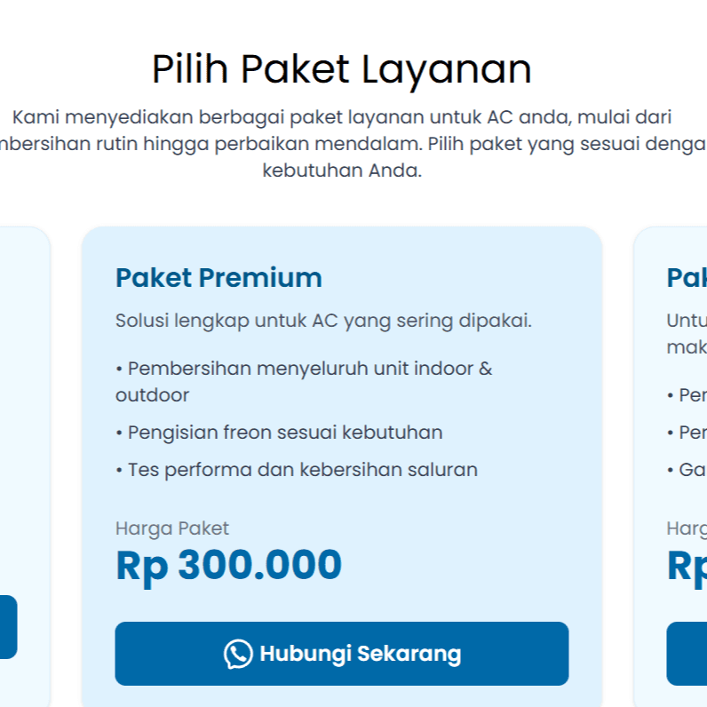Landing Page Jasa Service AC - HTML-TailwindCSS-Javascript